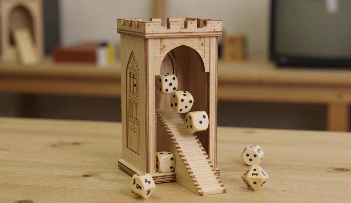 DIY Dice Tower: 4 Builds from Cardboard to Resin