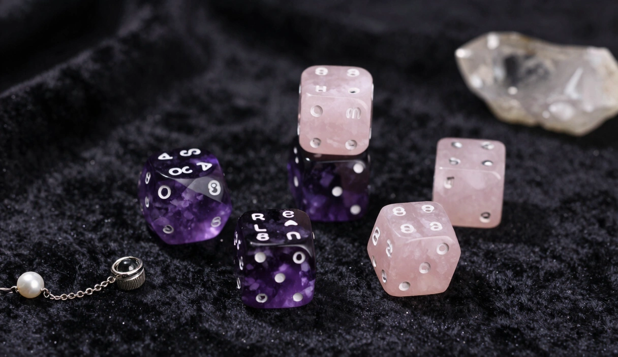 Gemstone Dice: Beautiful, Fragile, and Worth It (Maybe)
