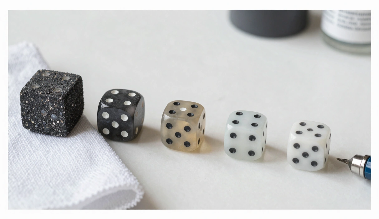 How to Polish Resin Dice: From Cloudy to Crystal Clear