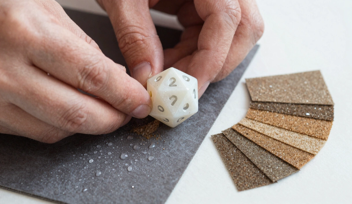 How to Sand Resin Dice: The Complete Grit Progression Guide