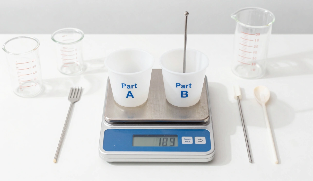 Resin Mixing Ratio: Why a 5% Error Ruins Your Dice