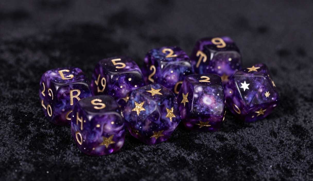 Galaxy Dice: How to Pour Nebulae Into Resin
