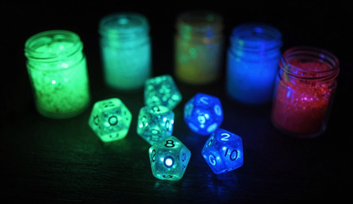 Glow in the Dark Dice: The Science of Making Dice That Actually Glow